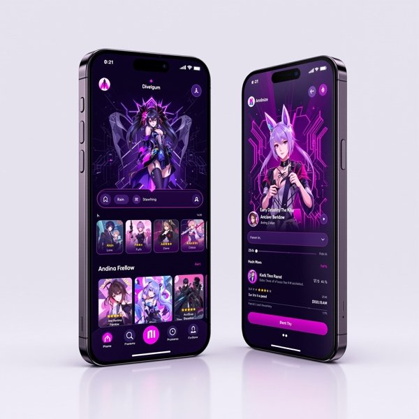 第一动漫APP界面展示